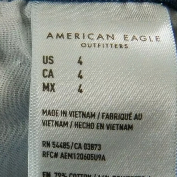 American Eagle Stretch Mom Jean Shorts - Picture 2 of 4